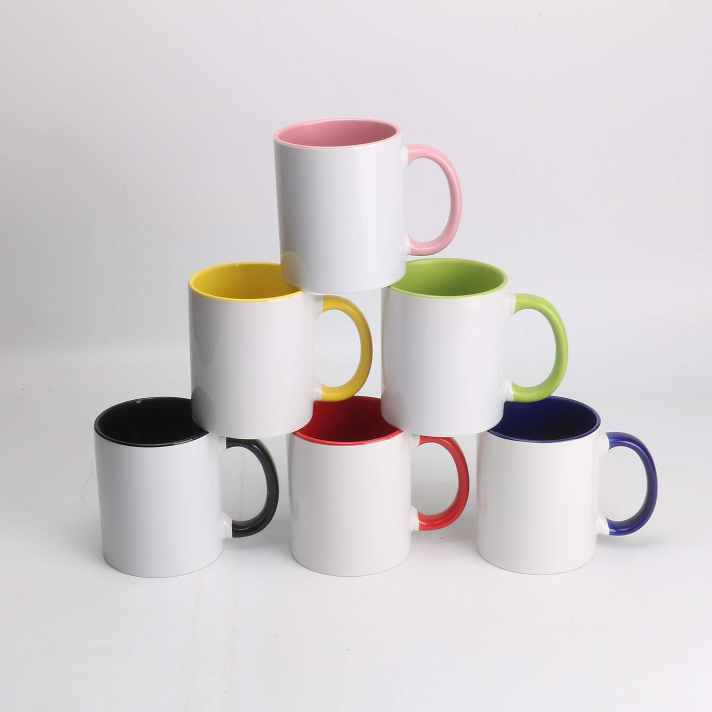 HomeVss 11oz White Ceramic Sublimation Coffee Mug