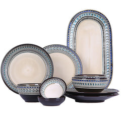 35-Piece Porcelain Dinnerware Set