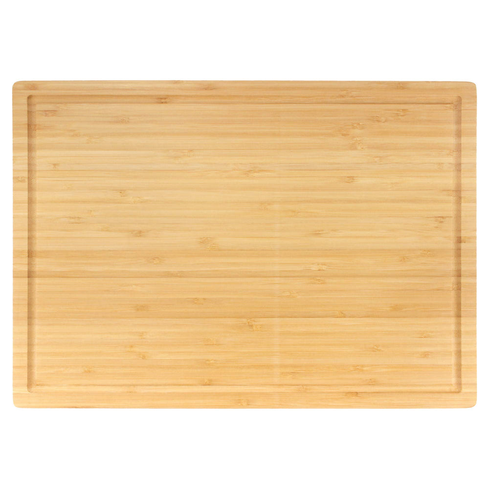 Large Bamboo Cutting Board with Juice Groove