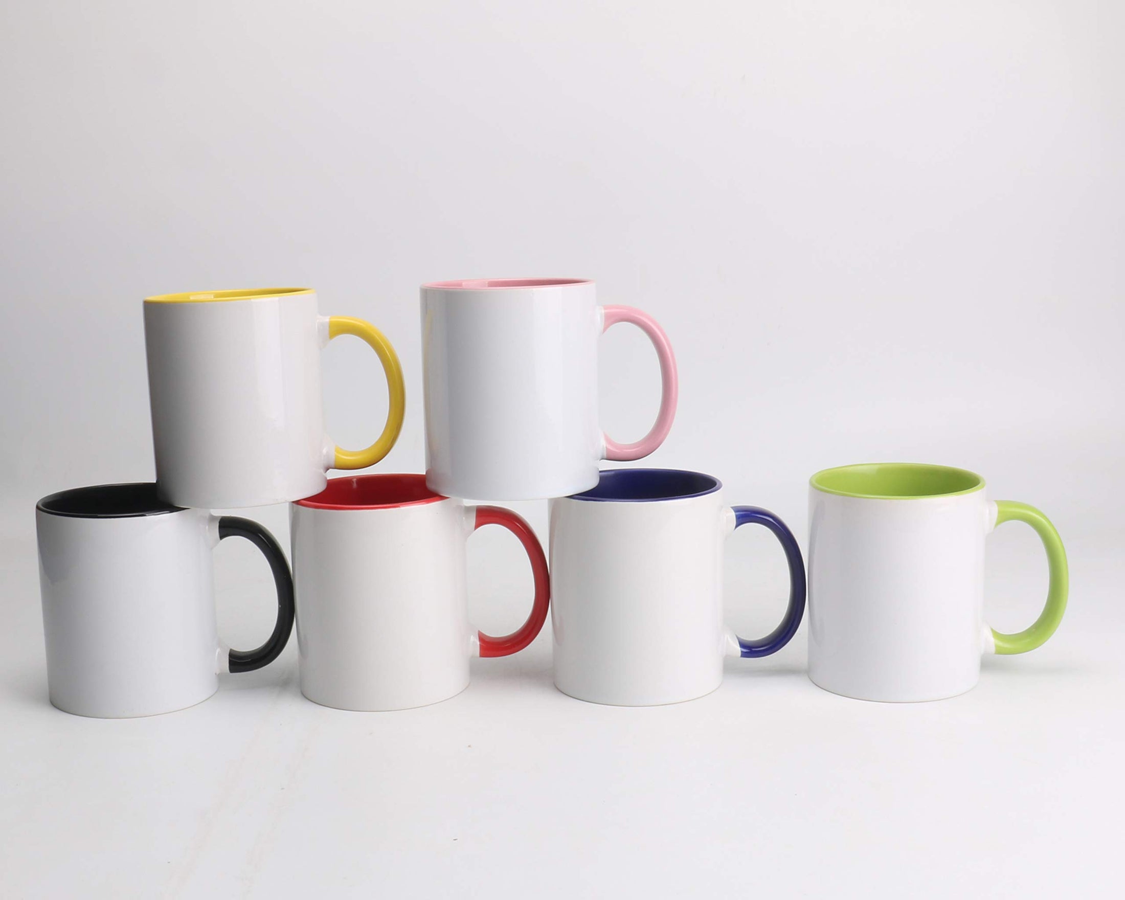 HomeVss 11oz White Ceramic Sublimation Coffee Mug