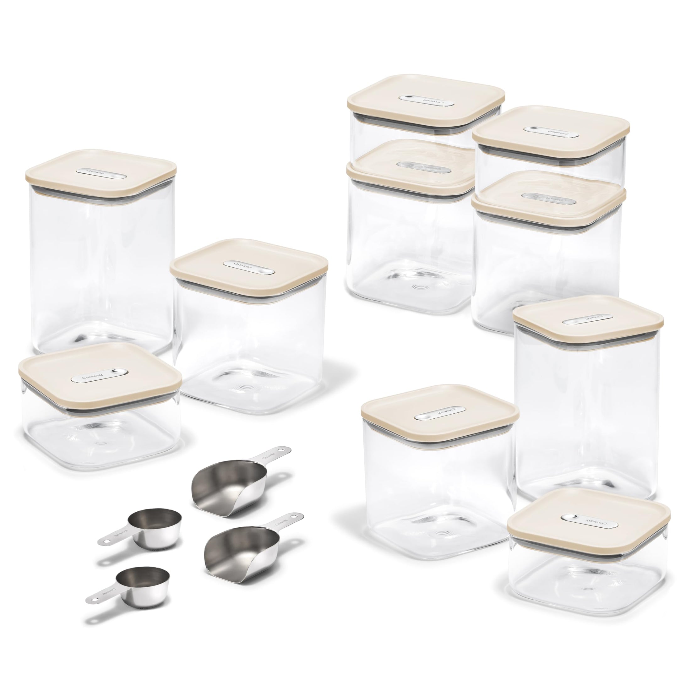 Glass Airtight Food Storage Container Set with Lids