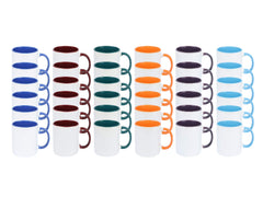 HomeVss 11oz White Ceramic Sublimation Coffee Mug
