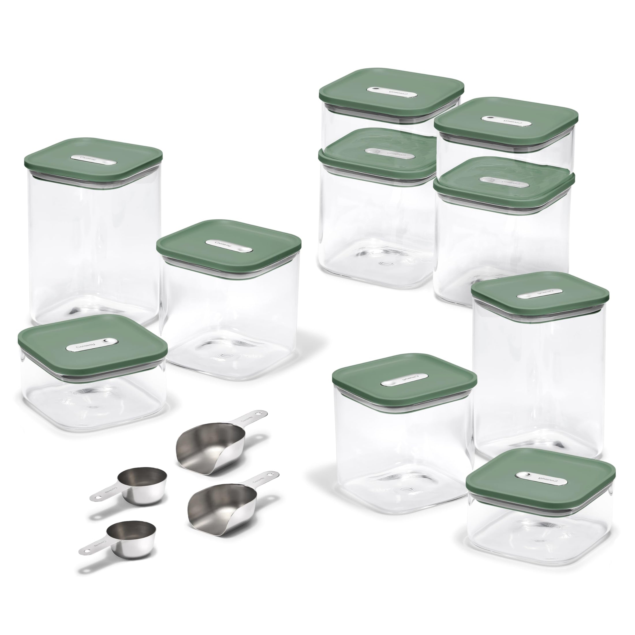 Glass Airtight Food Storage Container Set with Lids