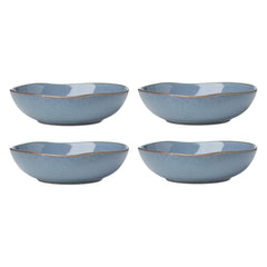 Oneida 899208 Organic Shades Oatmeal 18-Piece Dinnerware Set, Service For 6