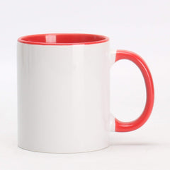 HomeVss 11oz White Ceramic Sublimation Coffee Mug