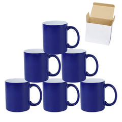 HomeVss 11oz White Ceramic Sublimation Coffee Mug