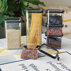 4-Piece Stackable Food Storage Container Set with Lids