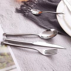 84-Piece Stainless Steel Flatware Set for 12