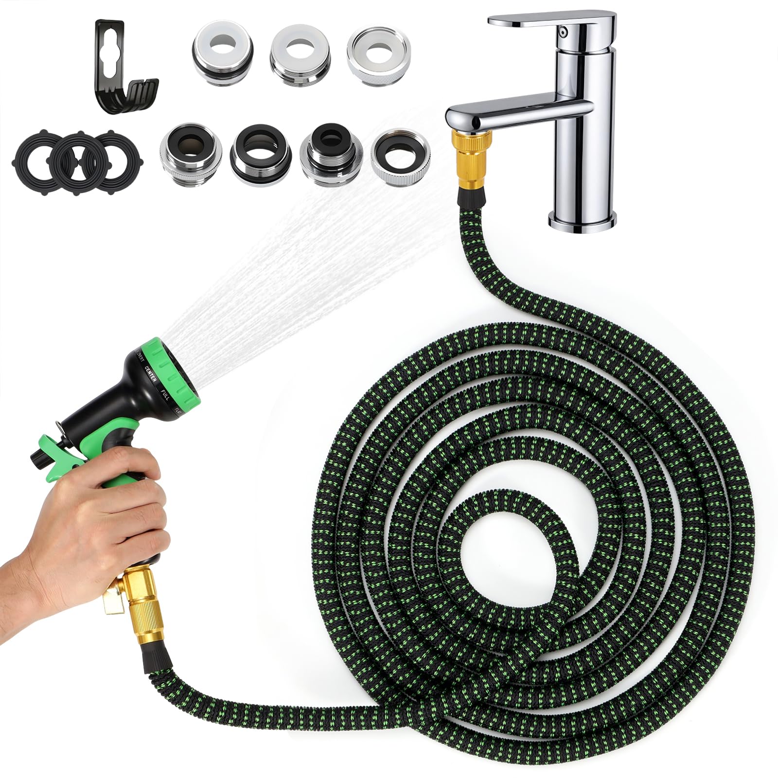 Amcortn Sink Hose Attachment for Faucet