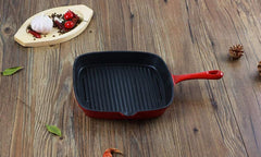 Cast Iron Steak Frying Pan 24cm