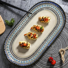 35-Piece Porcelain Dinnerware Set