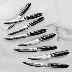 25-Piece Damascus Stainless Steel Knife Block Set