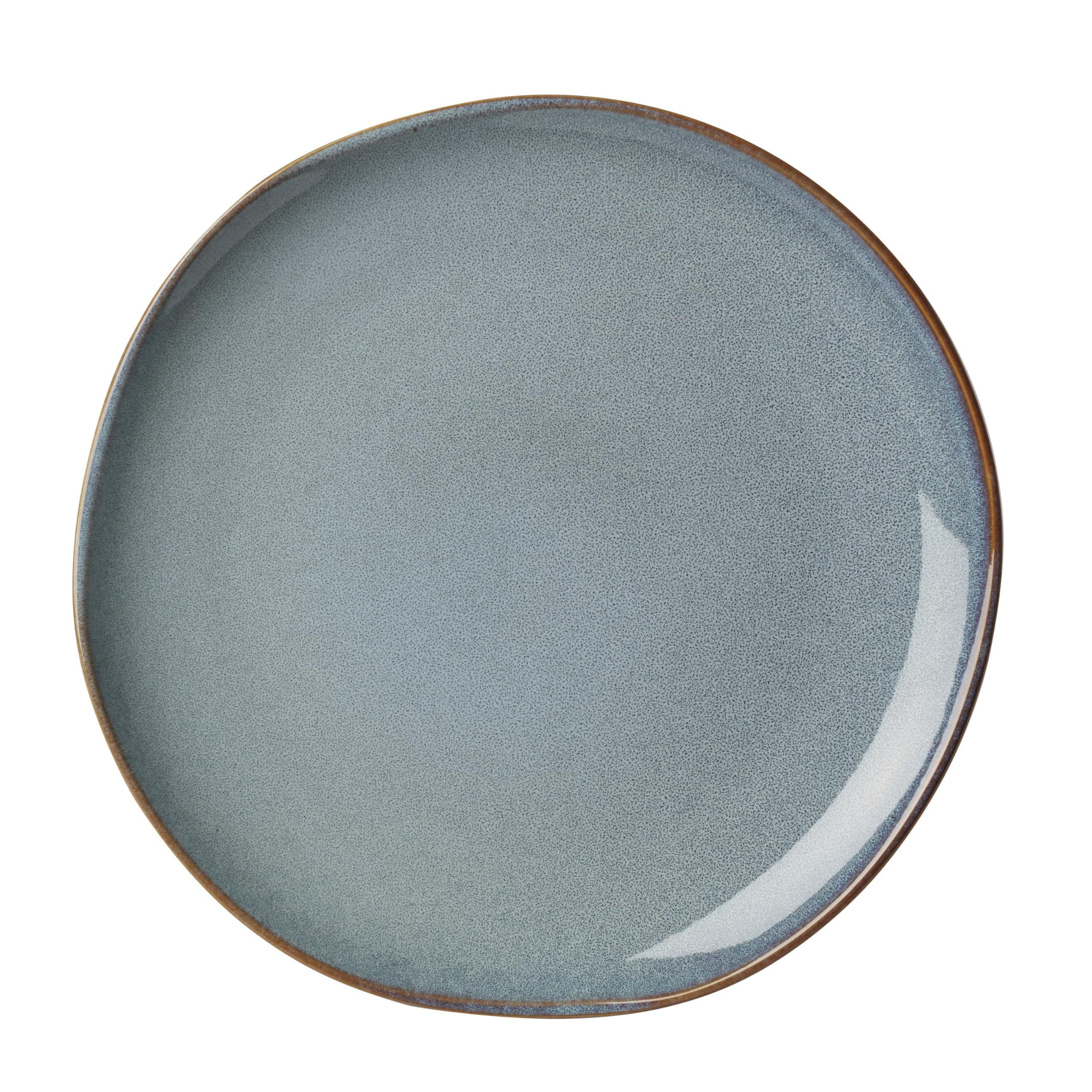 Oneida 899208 Organic Shades Oatmeal 18-Piece Dinnerware Set, Service For 6