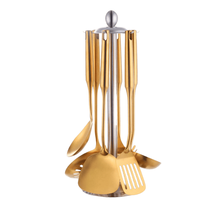 7-Piece Stainless Steel Kitchen Utensil Set